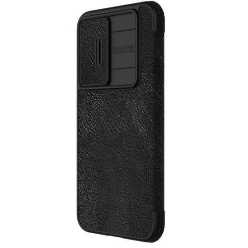Etui Nillkin Qin Pro Leather Case Samsung Galaxy S23 FE czarne