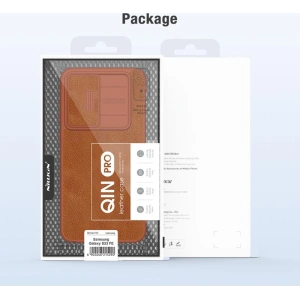 Wholesale Nillkin Qin Pro Leather Case Samsung Galaxy S23 FE black - NLK1393 - {ean13} - Hurt
