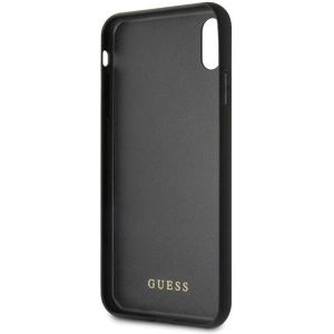 Hurtownia GSM - Etui Guess GUHCI65TGGGBK Apple iPhone XS Max schwarz/schwarz Hartschale Classic Double Layer Glitter - GUE099BLK - {ean13} - Hurt