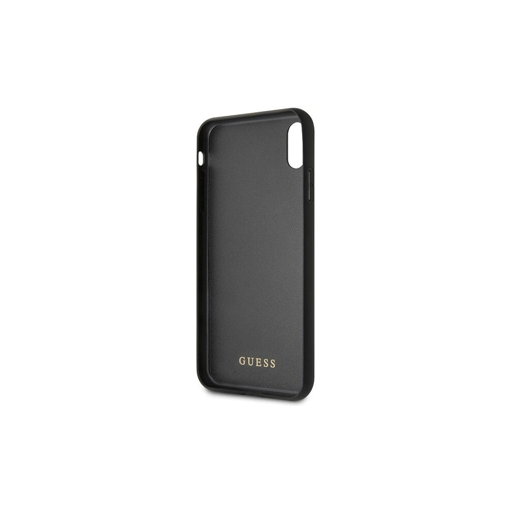 Hurtownia GSM - Etui Guess GUHCI65TGGGBK Apple iPhone XS Max czarny/black hard case Classic Double Layer Glitter - GUE099BLK - {ean13} - Hurt