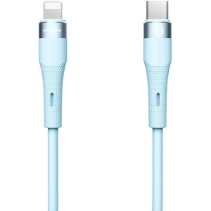 Kabel Nillkin Datenkabel Flowspeed Silikon USB-C / Lightning PD 27W blau