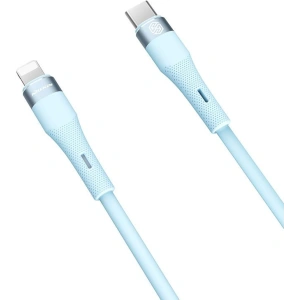 Kabel Nillkin Datenkabel Flowspeed Silikon USB-C / Lightning PD 27W blau