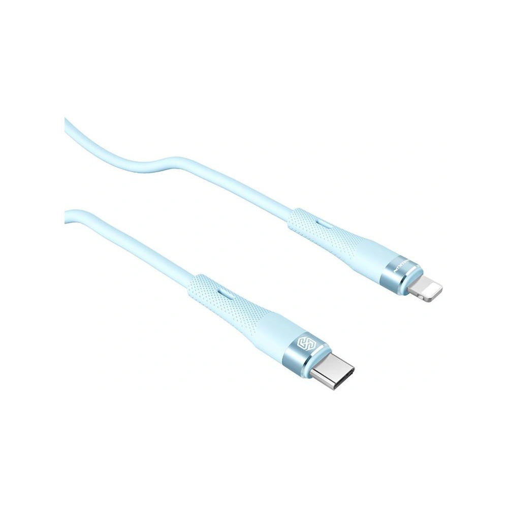 Hurtownia GSM - Cablu Nillkin Data Cable Flowspeed Silicon USB-C / Lightning PD 27W albastru - NLK1396 - {ean13} - Hurt
