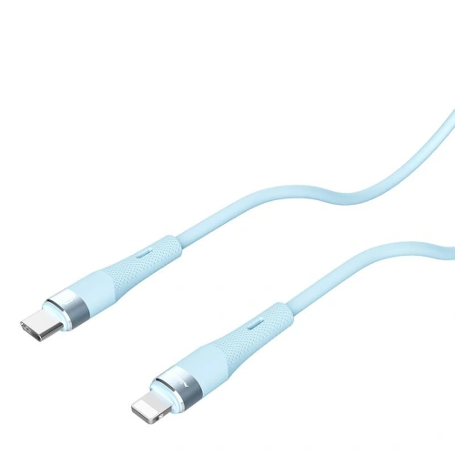 Kabel Nillkin Data Cable Flowspeed Silicon USB-C / Lightning PD 27W niebieski
