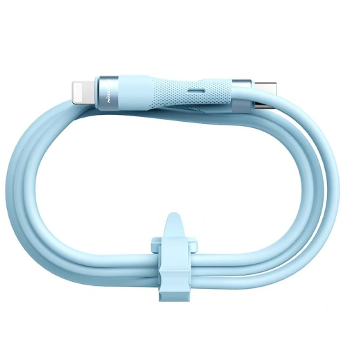 Kabel Nillkin Data Cable Flowspeed Silicon USB-C / Lightning PD 27W niebieski
