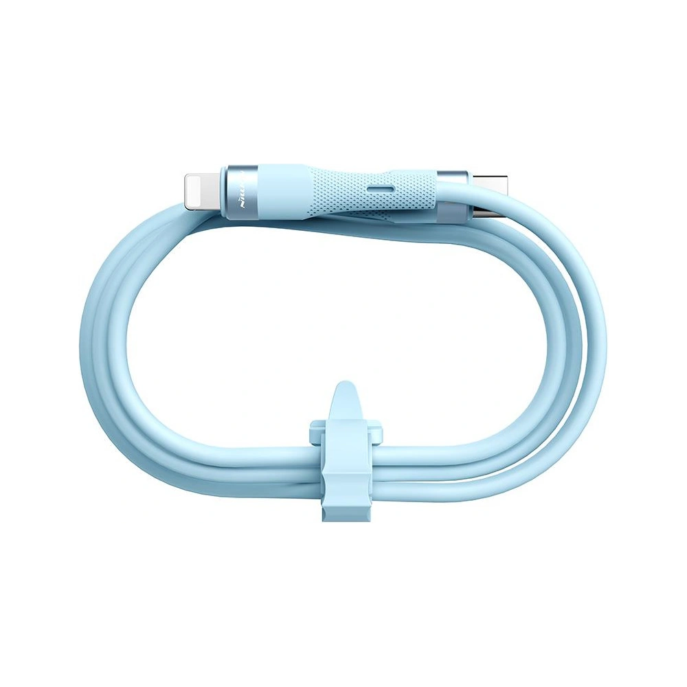 Hurtownia GSM - Cablu Nillkin Data Cable Flowspeed Silicon USB-C / Lightning PD 27W albastru - NLK1396 - {ean13} - Hurt