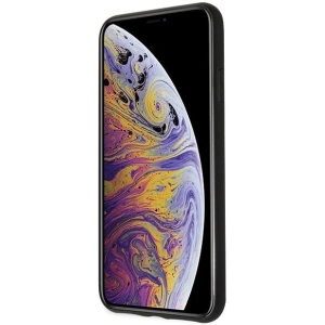 Hurtownia GSM - Etui Guess GUHCI65TGGGBK Apple iPhone XS Max schwarz/schwarz Hartschale Classic Double Layer Glitter - GUE099BLK - {ean13} - Hurt
