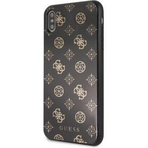 Hurtownia GSM - Etui Guess GUHCI65TGGPBK Apple iPhone XS Max schwarz/black hard case Peony G Double Layer Glitter - GUE100BLK - {ean13} - Hurt