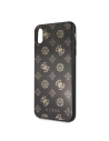 Wholesale Guess GUHCI65TGGPBK iPhone Xs Max black hard case Peony G Double Layer Glitter - GUE100BLK - {ean13} - Hurt