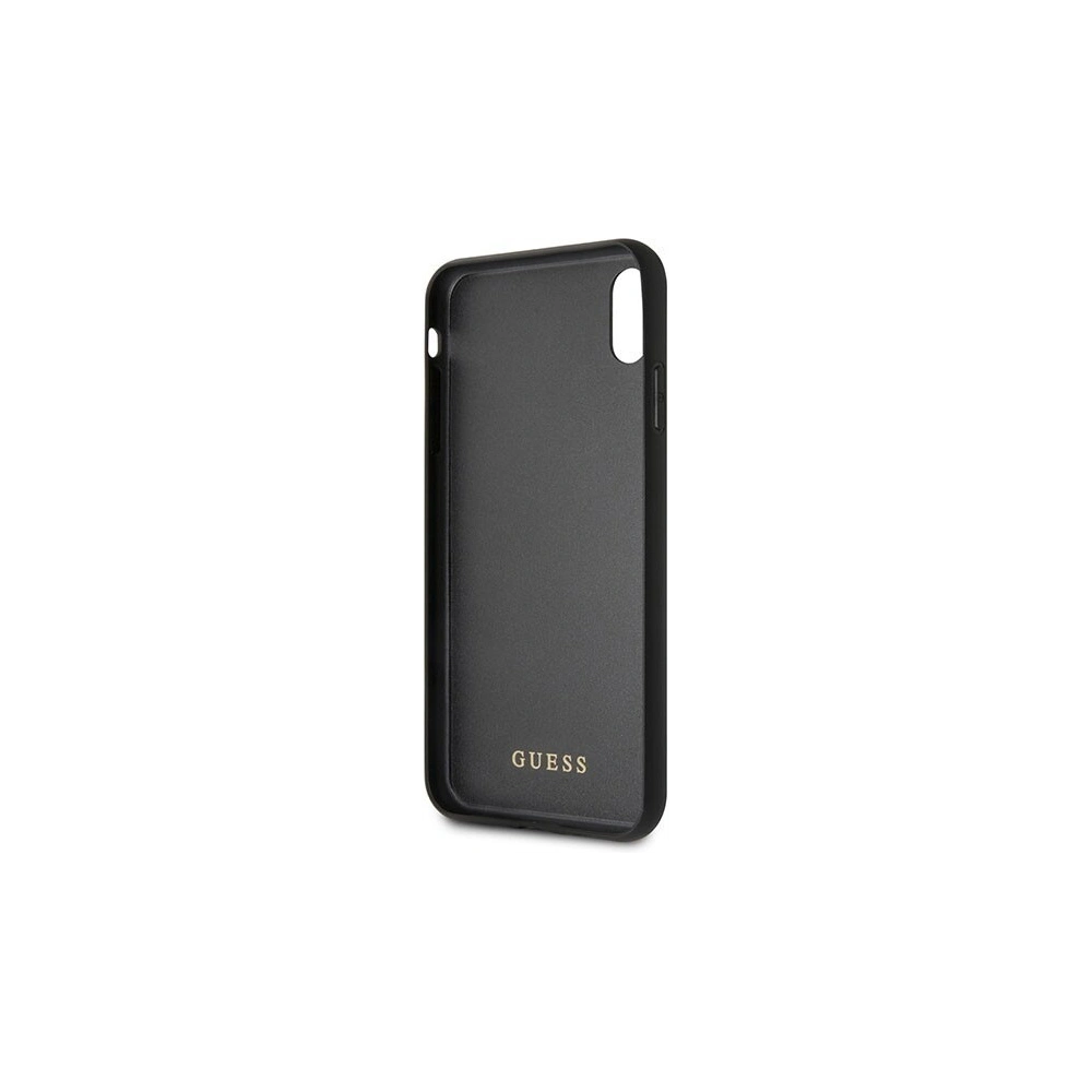 Hurtownia GSM - Etui Guess GUHCI65TGGPBK Apple iPhone XS Max czarny/black hard case Peony G Double Layer Glitter - GUE100BLK - {ean13} - Hurt