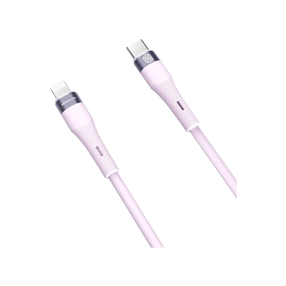 Hurtownia GSM - Kabel Nillkin Data Cable Flowspeed Silicon USB-C / Lightning PD 27W fioletowy - NLK1397 - {ean13} - Hurt