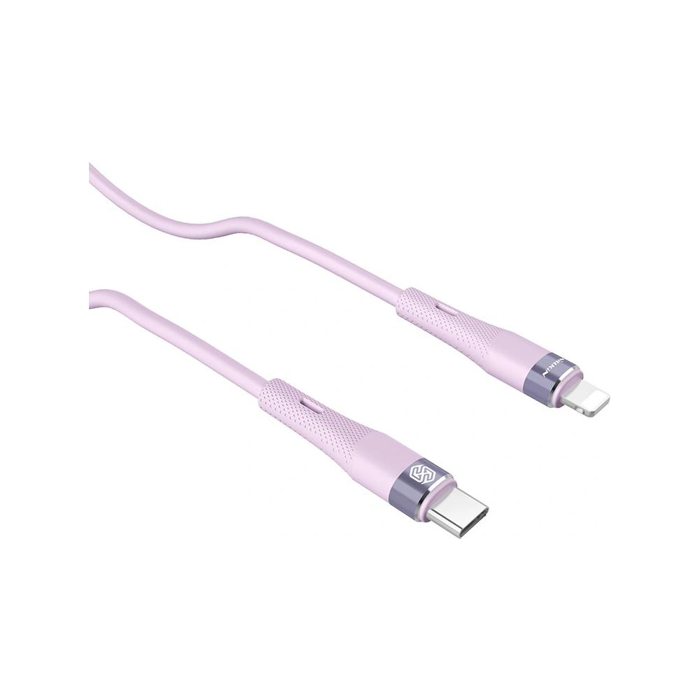 Hurtownia GSM - Cablul Nillkin Data Cable Flowspeed Silicon USB-C / Lightning PD 27W violet - NLK1397 - {ean13} - Hurt