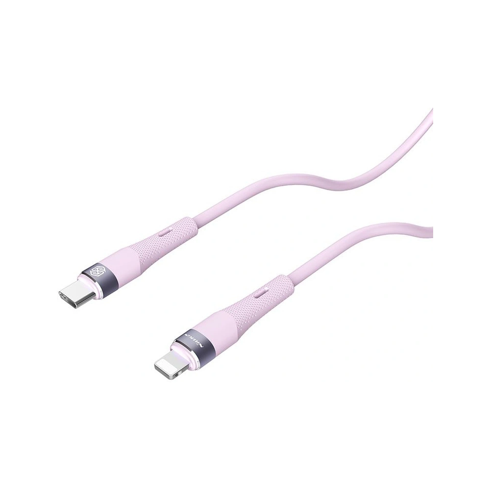 Hurtownia GSM - Cablul Nillkin Data Cable Flowspeed Silicon USB-C / Lightning PD 27W violet - NLK1397 - {ean13} - Hurt