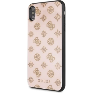 Hurtownia GSM - Etui Guess GUHCI65TGGPLP Apple iPhone XS Max hellrosa/hard case Peony G Doppelschicht Glitzer - GUE101PNK - {ean13} - Hurt