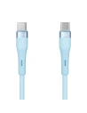 Kabel Nillkin Data Cable Flowspeed Silicon USB-C / USB-C PD 60W modrý