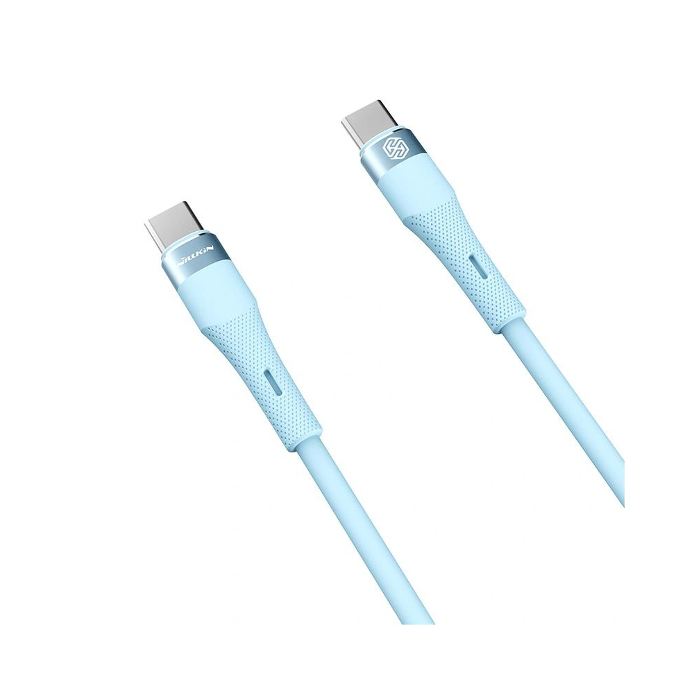 Hurtownia GSM - Kabel Nillkin Data Cable Flowspeed Silicon USB-C / USB-C PD 60W modrý - NLK1398 - {ean13} - Hurt