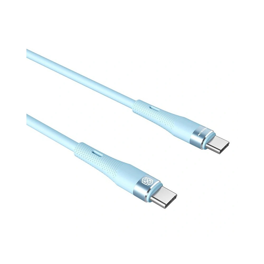 Hurtownia GSM - Kabel Nillkin Data Cable Flowspeed Silicon USB-C / USB-C PD 60W modrý - NLK1398 - {ean13} - Hurt