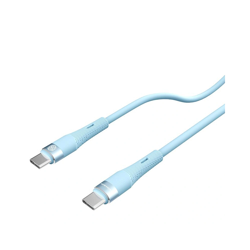 Hurtownia GSM - Kabel Nillkin Data Cable Flowspeed Silicon USB-C / USB-C PD 60W modrý - NLK1398 - {ean13} - Hurt