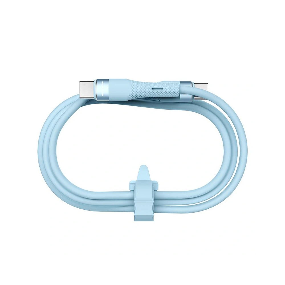 Hurtownia GSM - Kabel Nillkin Data Cable Flowspeed Silicon USB-C / USB-C PD 60W modrý - NLK1398 - {ean13} - Hurt