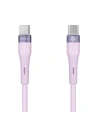 Kabel Nillkin Data Cable Flowspeed Silicon USB-C / USB-C PD 60W fialový