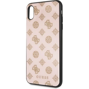 Hurtownia GSM - Etui Guess GUHCI65TGGPLP Apple iPhone XS Max hellrosa/hard case Peony G Doppelschicht Glitzer - GUE101PNK - {ean13} - Hurt