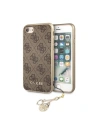 Etui Guess GUHCI8GF4GBR Apple iPhone SE 2022/SE 2020/8/7 brown/brązowy hard case 4G Charms Collection