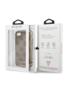 Hurtownia GSM - Etui Guess GUHCI8GF4GBR Apple iPhone SE 2022/SE 2020/8/7 brown/brązowy hard case 4G Charms Collection - GUE102BR - {ean13} - Hurt