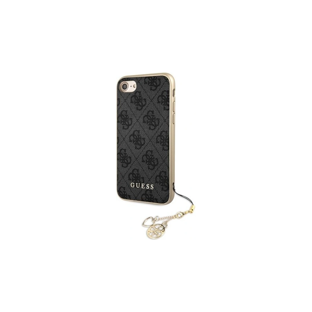 Hurtownia GSM - Etui Guess GUHCI8GF4GGR Apple iPhone SE 2022/SE 2020/8/7 grey/szary hard case 4G Charms Collection - GUE103GRY - {ean13} - Hurt