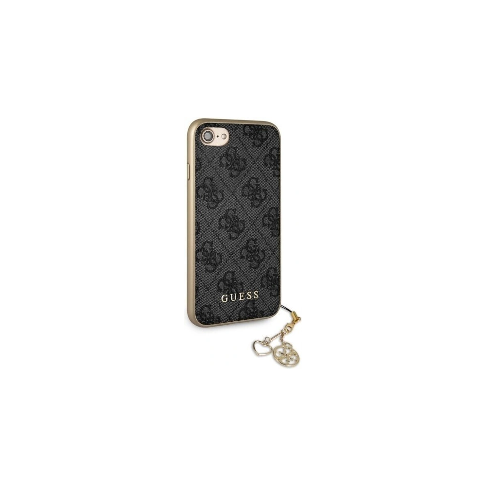 Hurtownia GSM - Etui Guess GUHCI8GF4GGR Apple iPhone SE 2022/SE 2020/8/7 grey/szary hard case 4G Charms Collection - GUE103GRY - {ean13} - Hurt
