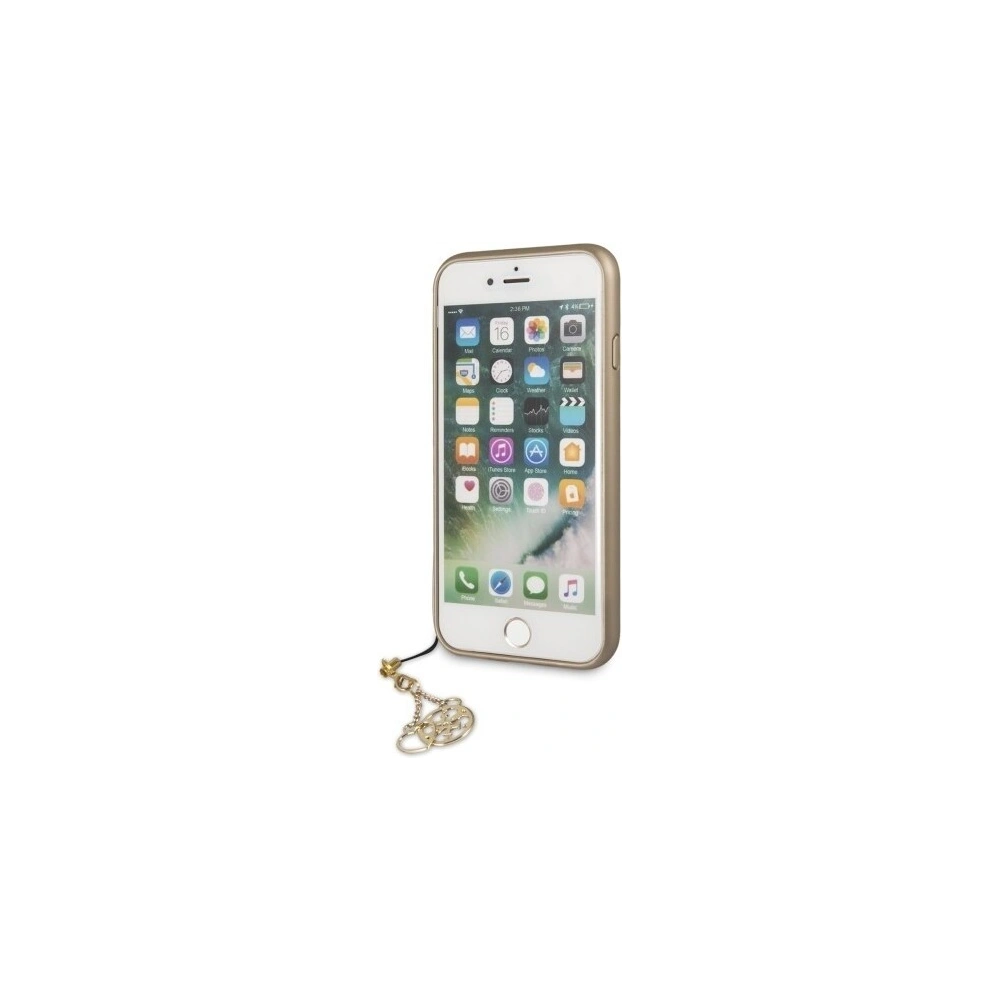 Hurtownia GSM - Etui Guess GUHCI8GF4GGR Apple iPhone SE 2022/SE 2020/8/7 grey/szary hard case 4G Charms Collection - GUE103GRY - {ean13} - Hurt