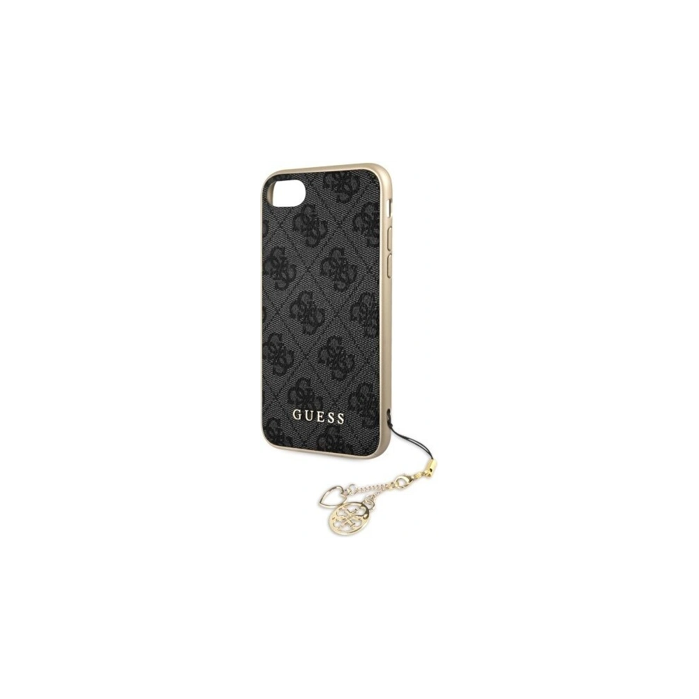 Hurtownia GSM - Etui Guess GUHCI8GF4GGR Apple iPhone SE 2022/SE 2020/8/7 grey/szary hard case 4G Charms Collection - GUE103GRY - {ean13} - Hurt