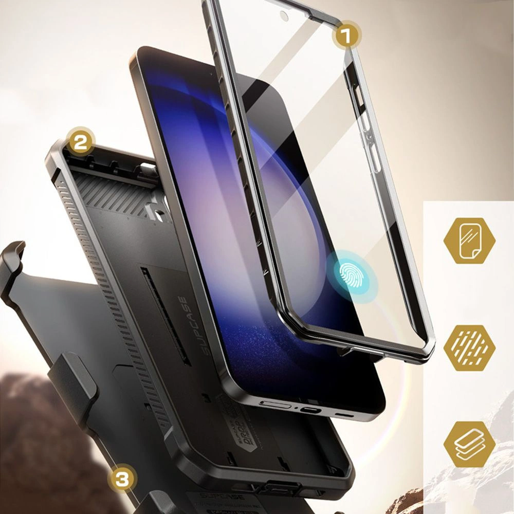 Hurtownia GSM - Etui Supcase Unicorn Beetle Pro 2-set Samsung Galaxy S24+ Plus Negru - SPC414 - {ean13} - Hurt