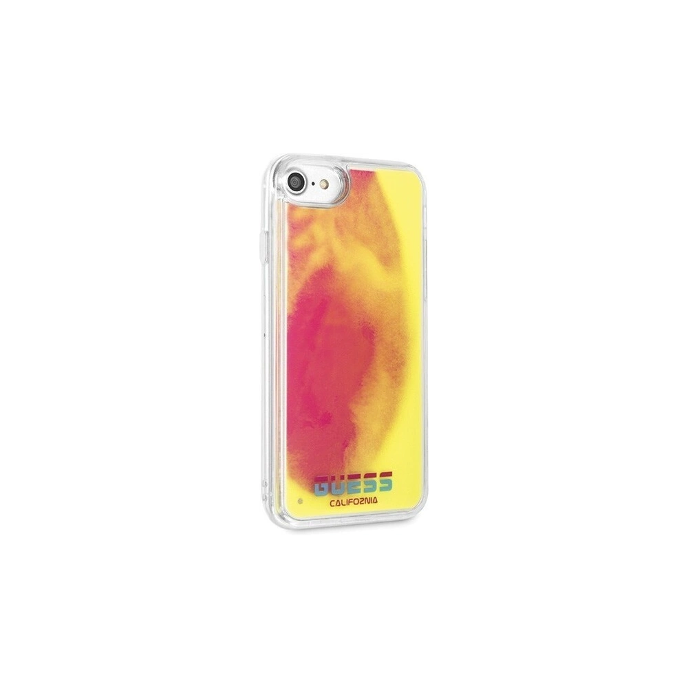 Hurtownia GSM - Etui Guess GUHCI8GLCPI Apple iPhone SE 2022/SE 2020/8/7 różowy/pink hard case California Glow in the dark - GUE104PNK - {ean13} - Hurt