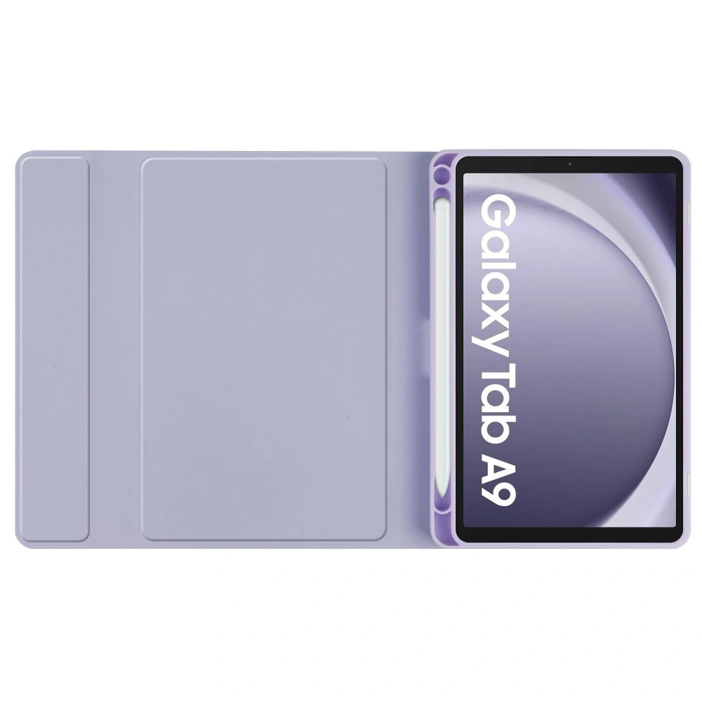 Case Tech-Protect SmartCase Pen + Keyboard Samsung Galaxy Tab A9 X110 / X115 Violett