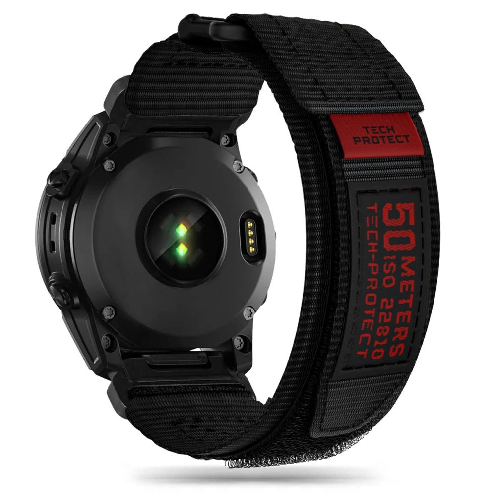 Hurtownia GSM - Pasek Tech-Protect Scout Pro Garmin Fenix 3 / 5x / 3hr / 5x Plus / 6x / 6x Pro / 7x Fekete - THP2535 - {ean13} - Hurt