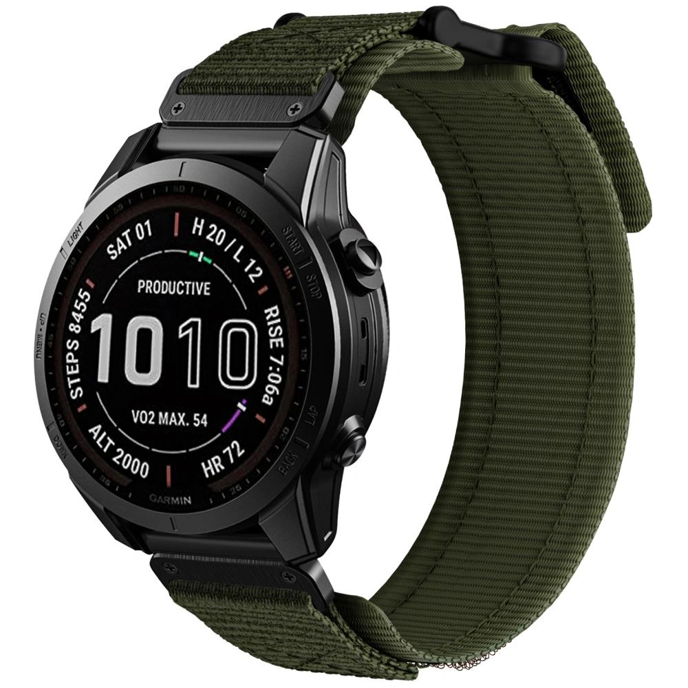 Hurtownia GSM - Pasek Tech-Protect Scout Pro Garmin Fenix 5 / 6 / 6 Pro / 7 Verde Militar - THP2538 - {ean13} - Hurt