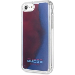 Wholesale Guess GUHCI8GLCRE Apple iPhone SE 2022/SE 2020/8/7 red hard case California Glow in the dark - GUE105RED - {ean13} - Hurt