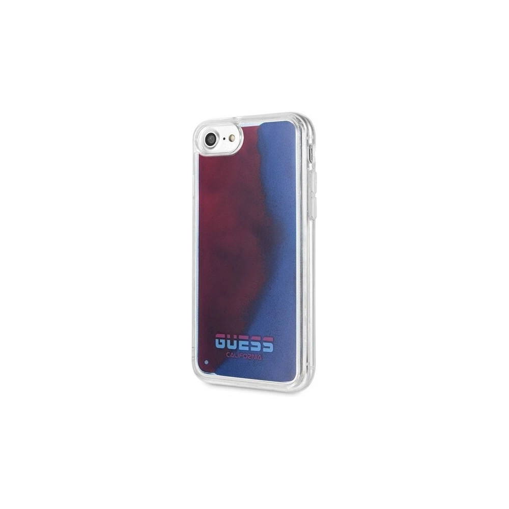 Hurtownia GSM - Etui Guess GUHCI8GLCRE Apple iPhone SE 2022/SE 2020/8/7 czerwony/red hard case California Glow in the dark - GUE105RED - {ean13} - Hurt