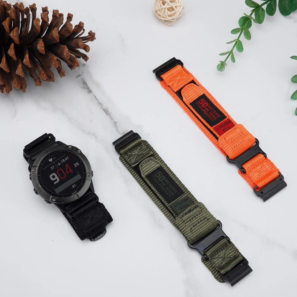 Hurtownia GSM - Pasek Tech-Protect Scout Pro Garmin Fenix 5 / 6 / 6 Pro / 7 Verde Militar - THP2538 - {ean13} - Hurt