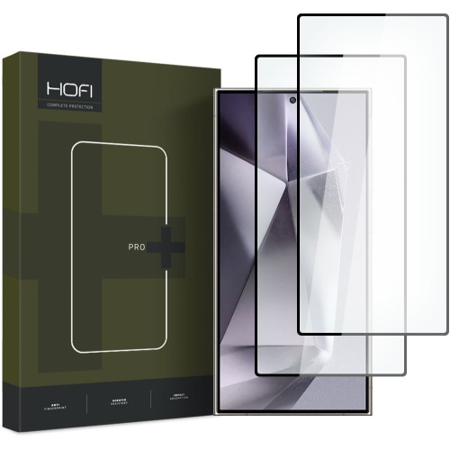 Hofi Distributor - 5906203690343 - HOFI449 - Hofi Glass Pro+ Samsung Galaxy S24 Ultra Black [2 PACK] - B2B homescreen
