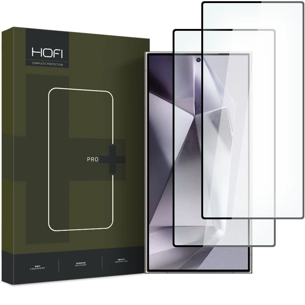 Wholesale Hofi Glass Pro+ Samsung Galaxy S24 Ultra Black [2 PACK] - HOFI449 - {ean13} - Hurt