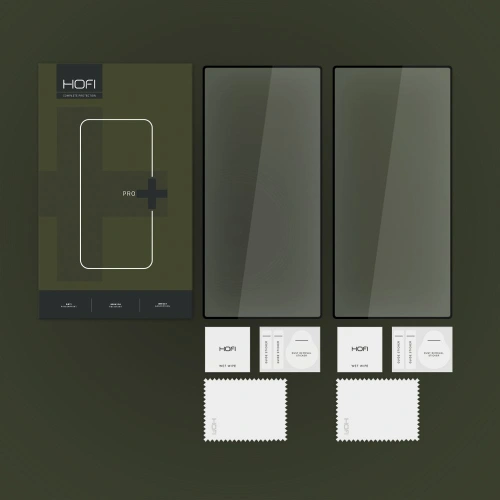 Szkło hartowane Hofi Glass Pro+ Samsung Galaxy S24 Ultra Black [2 PACK]