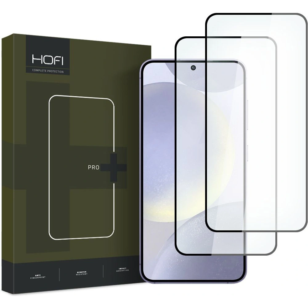 Hurtownia GSM - Edzett üveg Hofi Glass Pro+ Samsung Galaxy S24+ Plus Fekete [2 PACK] - HOFI451 - {ean13} - Hurt