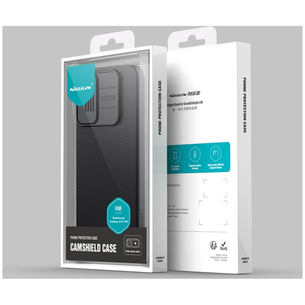 Hurtownia GSM - Etui Nillkin CamShield Samsung Galaxy A15 4G / 5G Černé - NLK1411 - {ean13} - Hurt