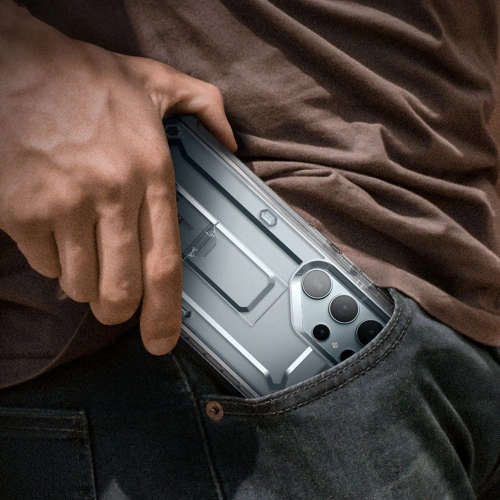 Etui Supcase Unicorn Beetle Pro 2-set Samsung Galaxy S24 Ultra Clear