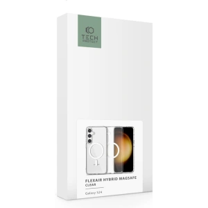 Etui Tech-Protect Flexair Hybrid MagSafe Samsung Galaxy S24 Clear