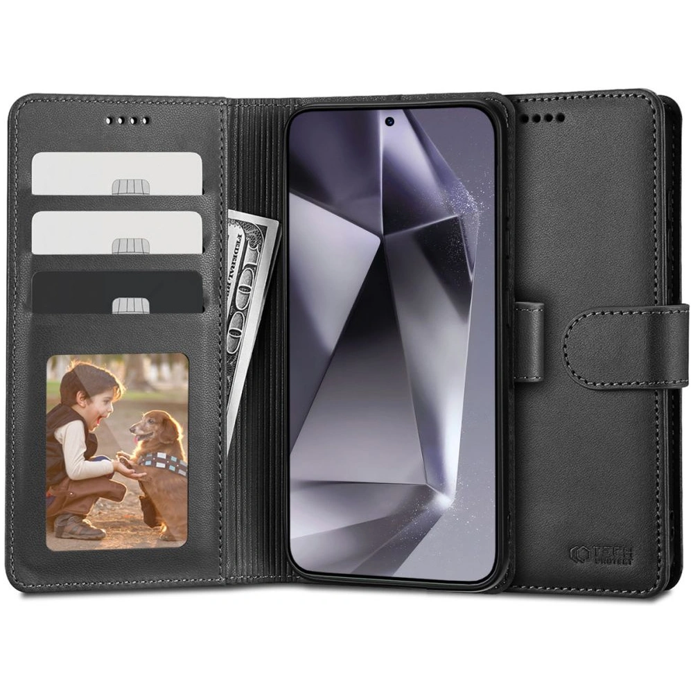 Wholesale Tech-Protect Wallet Samsung Galaxy S24 Black - THP2547 - {ean13} - Hurt