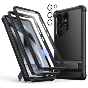 Hurtownia GSM - Etui ESR Armor Kickstand Samsung Galaxy S24 Ultra Negru înghețat - ESR747 - {ean13} - Hurt