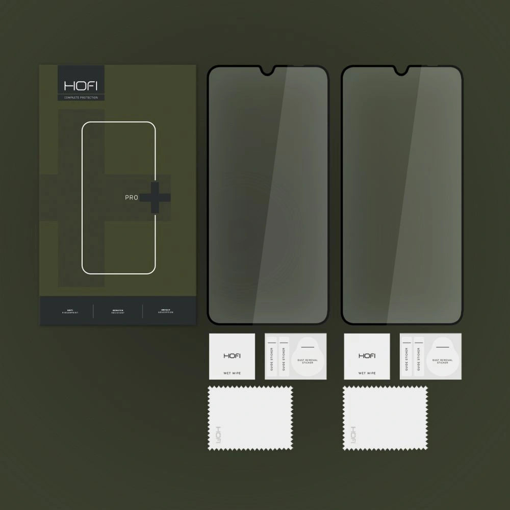 Hurtownia GSM - Sklo tvrzené Hofi Glass Pro+ Samsung Galaxy A05s černé [2 PACK] - HOFI452 - {ean13} - Hurt