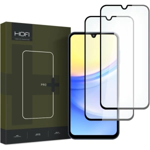 Wholesale Hofi Glass Pro+ Samsung Galaxy A15 4G / 5G / A25 5G Black [2 PACK] - HOFI454 - {ean13} - Hurt